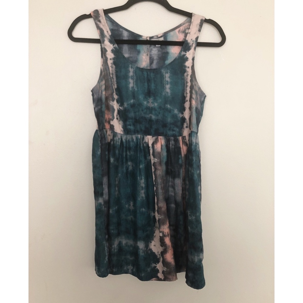 Urban Outfitters Ecote Sleeveless Watercolor Dress